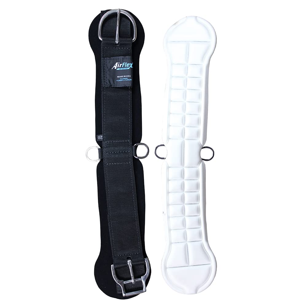 Weaver Airflex Roll Snug Straight Cinch 28In Black