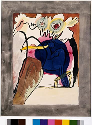 Pintura de lienzo Wassily Kandinsky de 60x90cm para decorativos de oficina