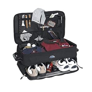 Samsonite Expanding Golf Trunk Locker Organizer, BLACK