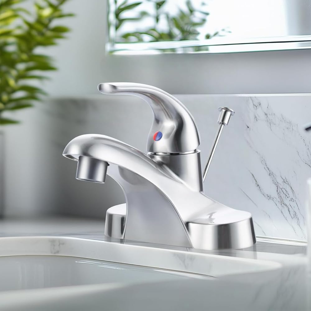 12 Pcs Hot and Cold Water Faucet Indicator Tap Insert Index Buttons Parts for 6.8mm Holes Red Blue Temperature Caps Accessories Kitchen Bathroom (Red Blue, 6 * 9mm) - 5