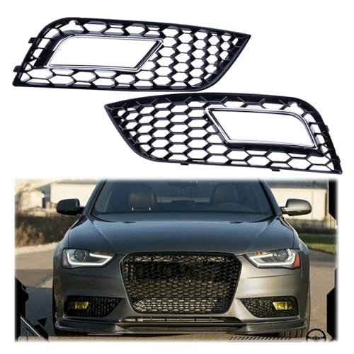 Rejilla de luz antiniebla para sustituir cubiertas rotas en Audi A4 B8.5 Facelift 2