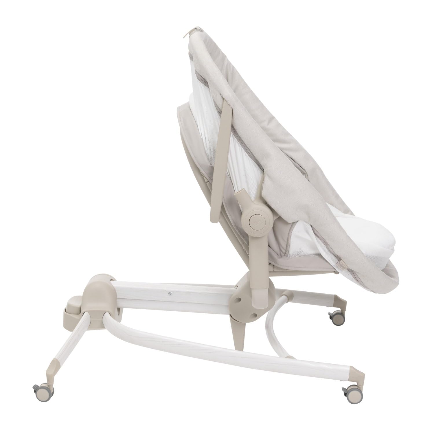 Chicco Baby Hug 4in1 Armonia, Culla, Sdraietta, Seggiolone e Sedia da Tavolo 0-36 Mesi, Altezza Regolabile a Pedale, Barra Gioco e Tessuto a Rete per Circolazione Aria, Soluzione Salvaspazio