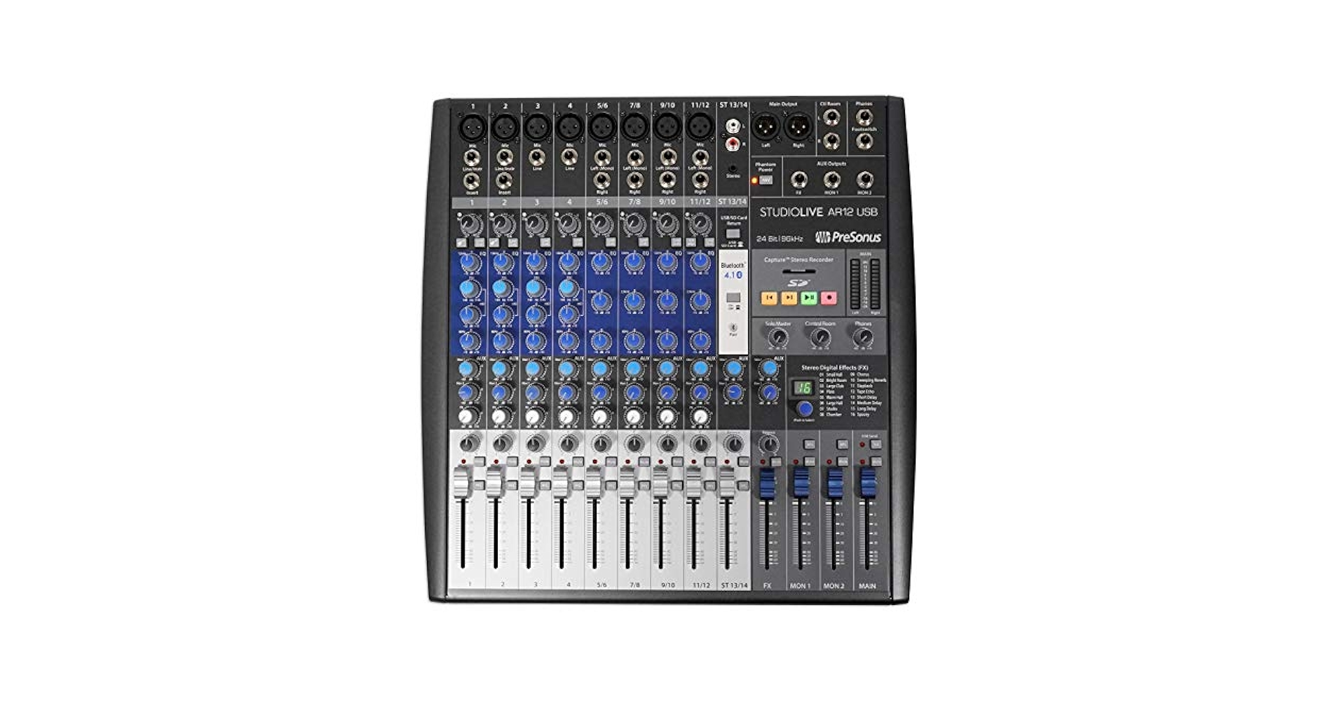 プリソーナス StudioLive AR12C オーディオインターフェイス StudioLive® AR12c Analog Mixer – PreSonus