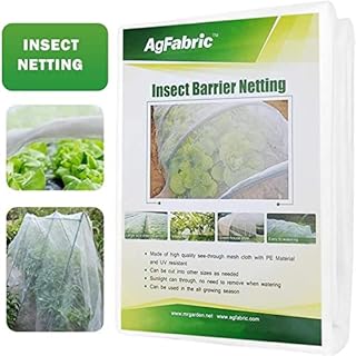 Overstock Agfabric Garden Netting Against Bugs Birds Mesh Netting 16x20ft White - 16'x20'