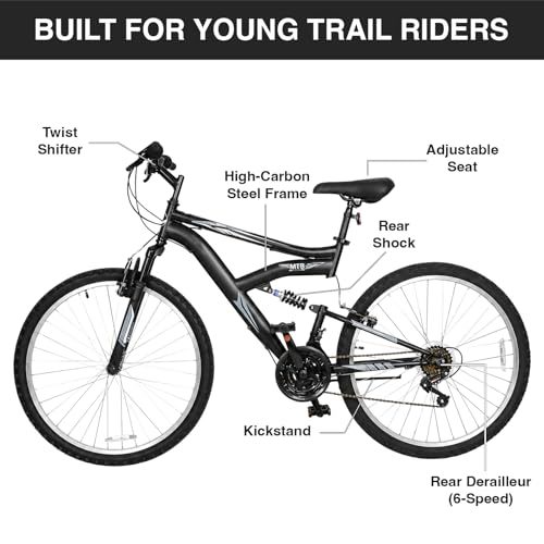 AstroXplore 24 Inch MTB Black