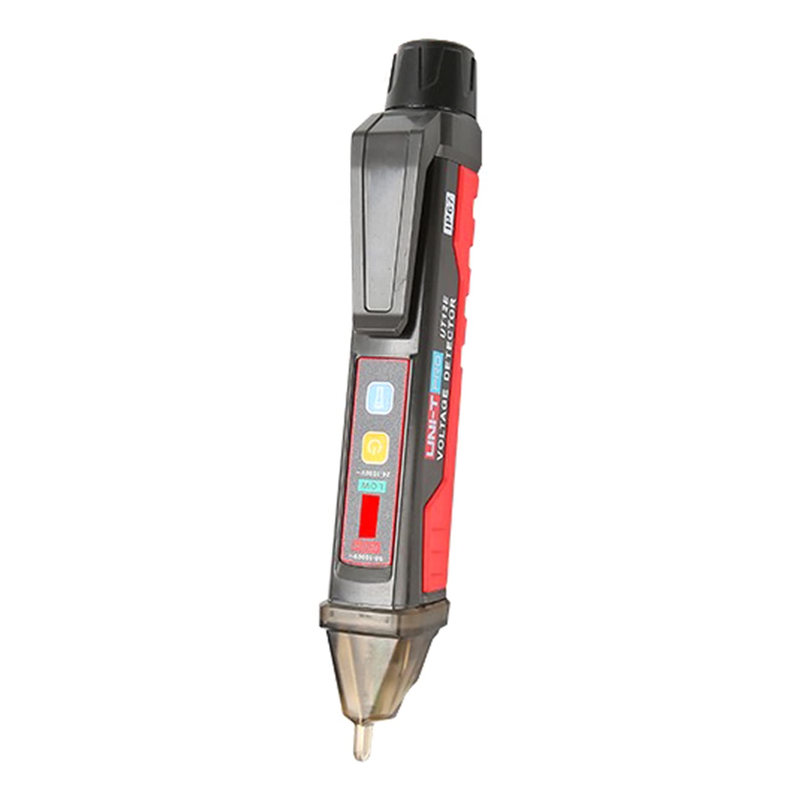 Buxuaaaa Ut12e Non-Contact Ac Voltage Tester Pen 90V-1000V / 24V-1000V Led Flashlight Buzzer & Light Alarm For Live/Wire Judgment Live/Wire Tester