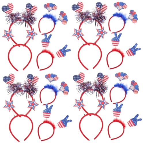 Bandeaux patriotiques pour adultes accessoires et résistants pour fête