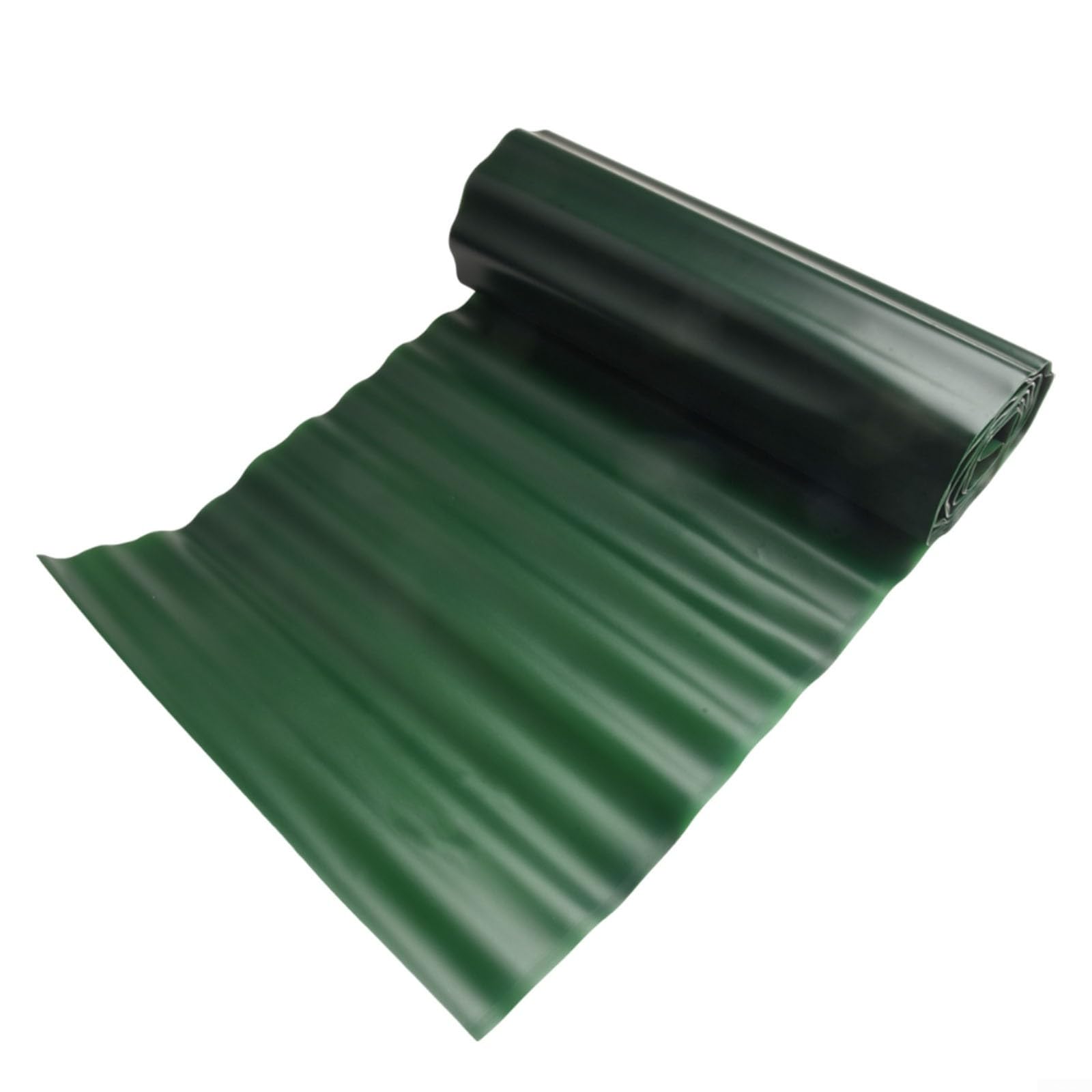 Recinzione flessibile da giardino in plastica PP verde per esterni paesaggistica vialetto definizione robusta resistente alle intemperie divisorio per prato 30 cm di altezza 9 m di lunghezza (40 cm)