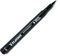 Playboy Delineador Caneta Líquida Prova D'água - Ponta Fina Precisa - Cor Preto Intenso - Secagem Rápida - Maquiagem Olhos AMOTAOS
