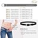 JASGOOD 2 Pack Women’s Leather Belts for Jeans Pants Fashion Ladies Belt with Silver Buckle, I-Black+Brown