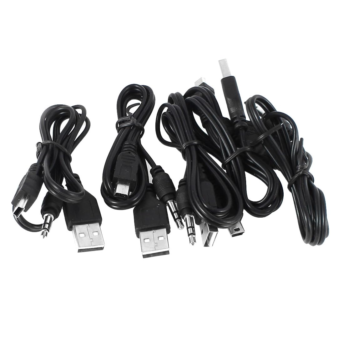 オーディオ用USBケーブル 5本セット Amazon | uxcell USBケーブル ミニUSB Bオス USB2.0 3.5mmジャック