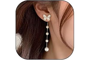 Sparkling G Pearl Drop Earrings: A Timeless Accessory for Women