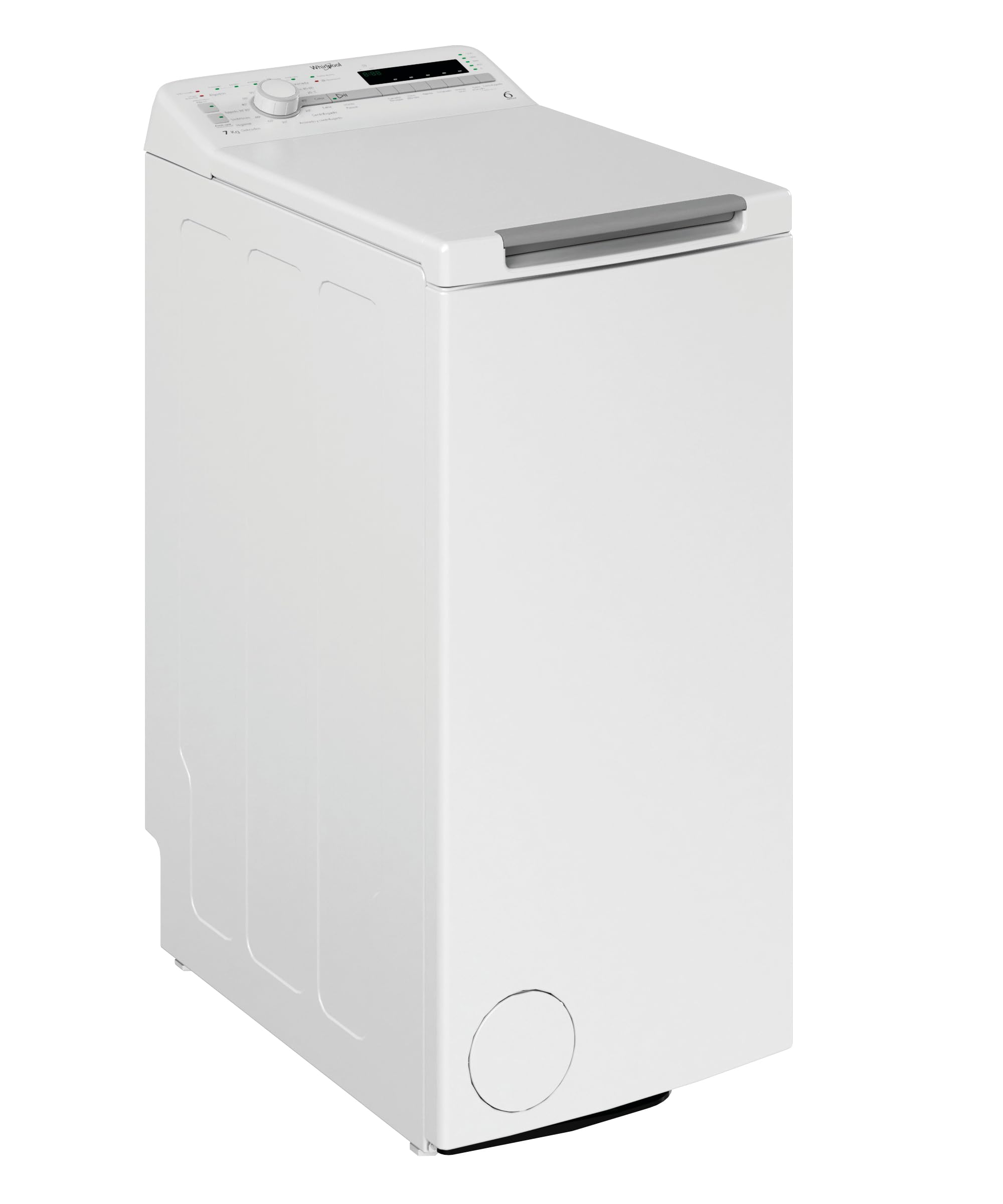 Lavadora Whirlpool Corporation TDLR7220SS SP/N 1200 rpm Blanco 7 kg