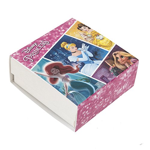 Disney Jewelry for Women, Little Mermaid Ariel Silver Plated Necklace Pendants, Rainbow Crystal, Rainbow Glitter, Crystal Seashell Accents, 18" 6