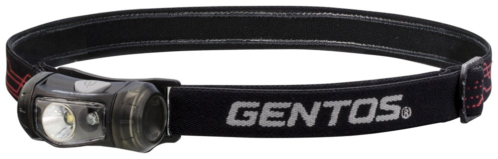 Amazon.co.jp: GENTOS(ジェントス) LED ヘッドライト 小型 軽量65g 単3