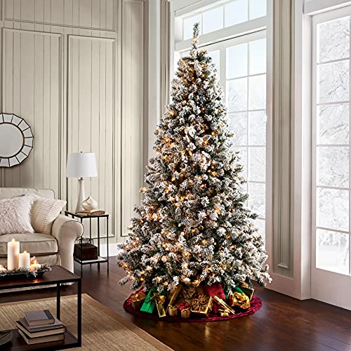 Hykolity 6 Ft Snow Flocked Christmas Tree thumb #8