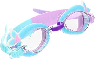 Outanaya Mermaid Goggles Toddler Goggles for Swimming Anti Fog Goggles Toddler Swimming Goggles Toddler Goggles 4 Years Old Lightweight Kids Goggles Kids Goggles for Swimming 4-7 Silica Gel
