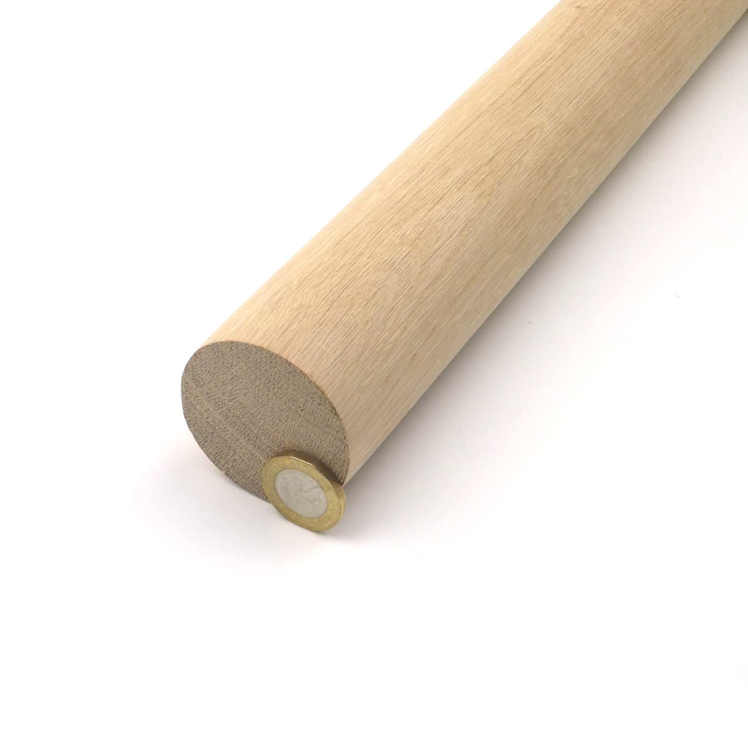 Oakcrafts European Oak Dowel - 1m Long (50.8mm - 2") - Single Dowel