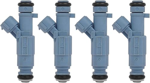 4 inyectores 35310-2G300, juegos de inyectores de combustible ANGLEWIDE de 4 agujeros para 10-12 para Hyundai para Santa Fe 2.4L, 09-14 para Kia
