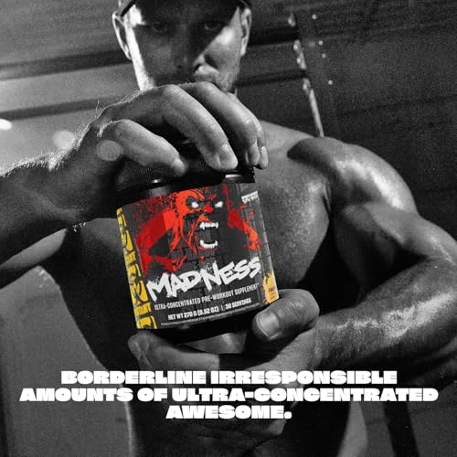 MUTANT Madness | Ultra-Concentrated Pre-Workout Supplement | 360mg Caffeine, 4g Pump & Performance Blend, Beta-Alanine, Energy & Focus | 30 Serving | Fruit Punch - Image 3