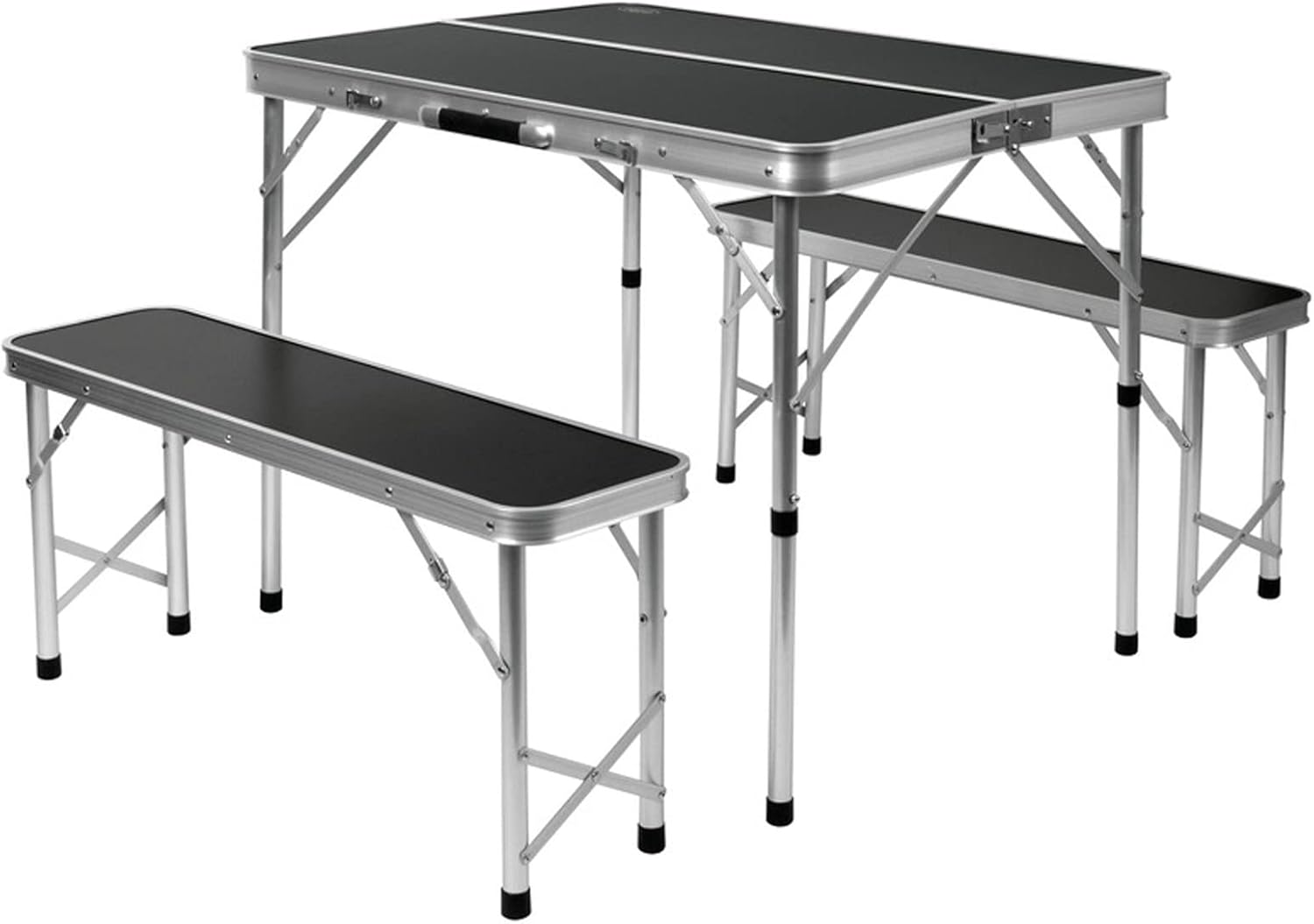 Juego de mesa plegable de aluminio para camping