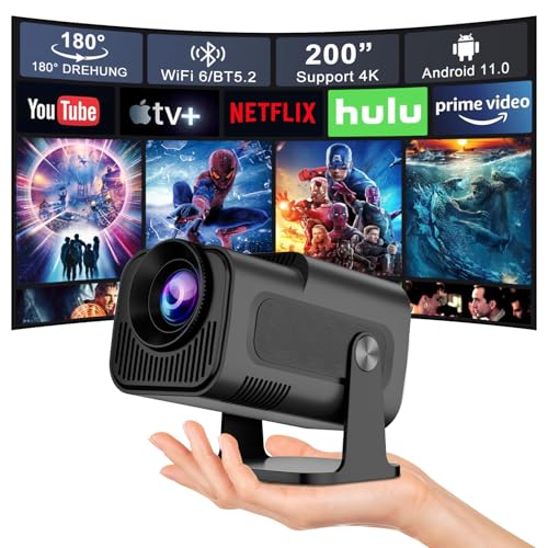 Mini Proyector Salange Hy320,4k Soporta Proyector De Cine En Casa,Proyector De Video Android 11.0,Soporta 1080p Wifi6 Bt 5.2,Proyector Portátil Teléfono Móvil Al Aire Libre,Corrección Keystone Auto Mini Proyector Salange Hy320,4k Soporta Proyector De Cine En Casa,Proyector De Video Android 11.0,Soporta 1080p Wifi6 Bt 5.2,Proyector Portátil Teléfono Móvil Al Aire Libre,Corrección Keystone Auto