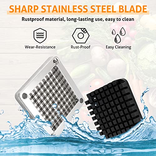 Image of WICHEMI Chopper Blade 3 /8 inch Commercial Vegetable Dicer Blades Replacement
