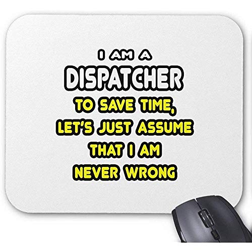 Preisvergleich Produktbild Lustige Fahrdienstleiter-T-Shirts und Geschenk-Spiel-Mausunterlage 30X25CM