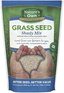 Mountain View Seeds Natures Own Shady Mix Grass Seed, 3-pounds