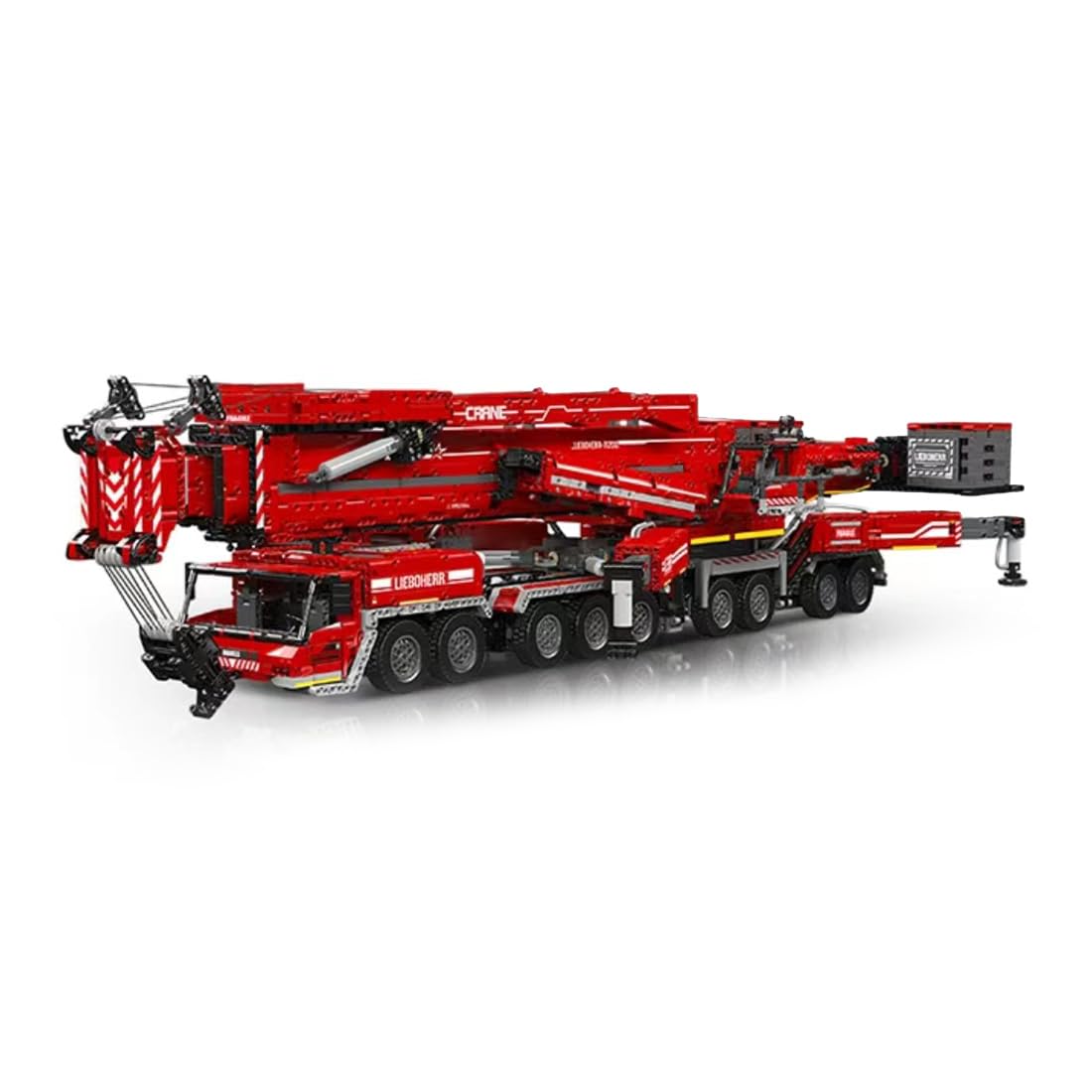 LTM 11200 Bloc de serrage pour grue sur chenilles 8506 pièces pour camion grue MOC excavatrice camion grue véhicule de construction avec 20 moteurs et trois étapes