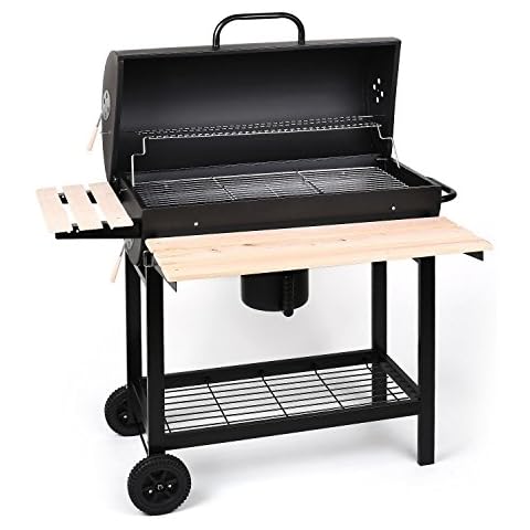 Oneconcept Beefbutler - Parrilla de carbón con ahumador Cover