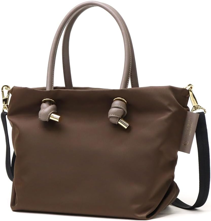 [ヴィオラドーロ] BIANCA ビアンカ ノットハンドルナイロントートS トートバッグ V-2174