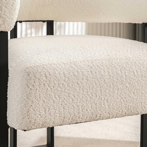 Sillón Plegable Teddy Velvet Blanco Redondo miniatura 7