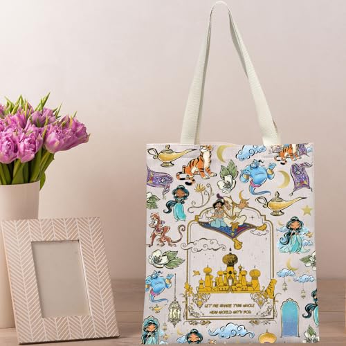 BWWKTOP Desert Princess Tote Bag Magic Lamp Fans Gift miniatura 6
