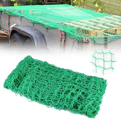 Vegena Anhängernetz 3,5 X 2,3 M Netz Für Anhänger, Anhänger Netz Ladungssicherungsnetz Containernetz Transportnetz Feinmaschig Zur Optimalen Ladungssicherung Gepäcknetz Pkw Sicherheitsnetz