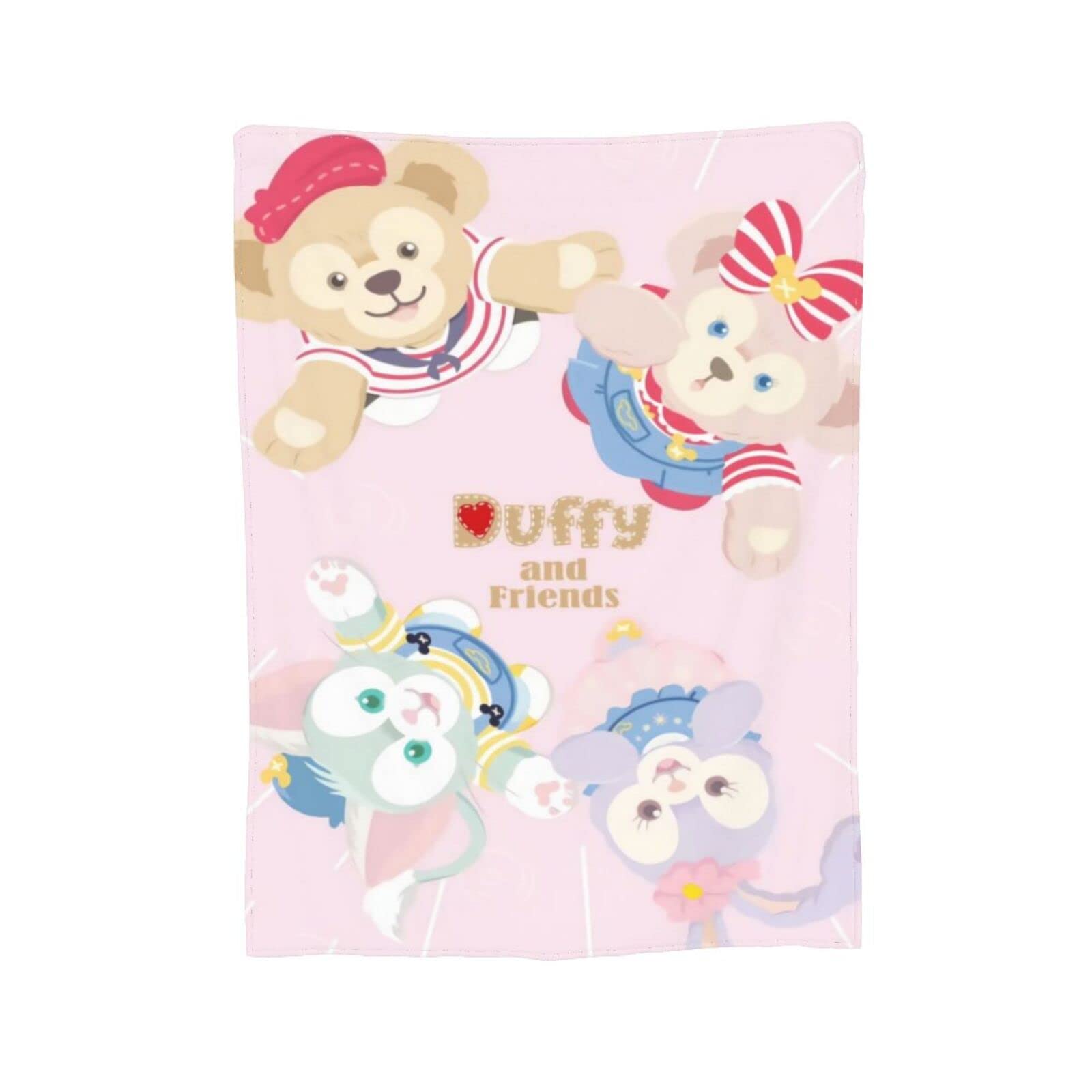 Amazon｜毛布 ダッフィー シェリーメイ ジェラトーニ アニメ ひざ掛け