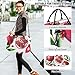 Red Fruits Watercolor Pomegranates Duffle Bag Women Travel & Makeup Pouch Set, Fashion Women Carry on Bags for Airplanes Garment Duffle Bag