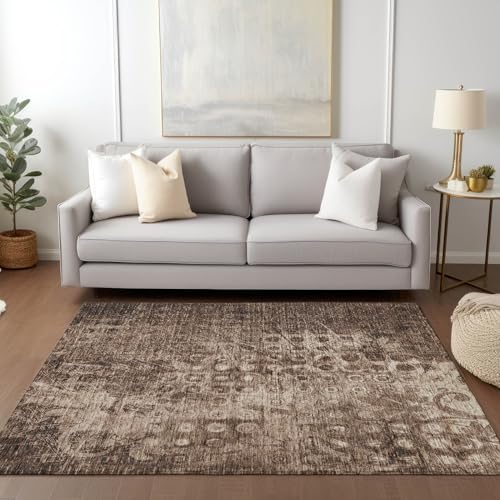 Tapete Addison Rugs Chantille Chocolate 90 x 60 in miniatura 2