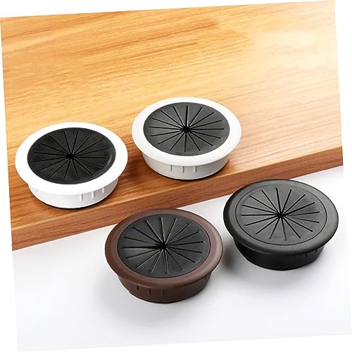 DOITOOL 6pcs Organizador de Cables de Escritorio con Tapas Removibles para Gestión Ordenada de Cables en Oficina, Hogar y Escuela miniatura 7