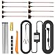 Dreiadriges eSynic Dashcam Hardwire Kit 3-adriges Spannungswandlerkabel für Dashcams – 11,5 Fuß USB Typ C 12V/24V auf 5V Hardwire Kit mit Add-A-Circuit Sicherungen