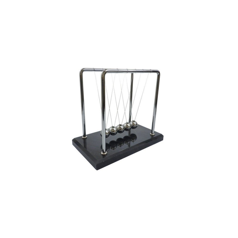 Newton's Cradle - 7 inch, Marble Base