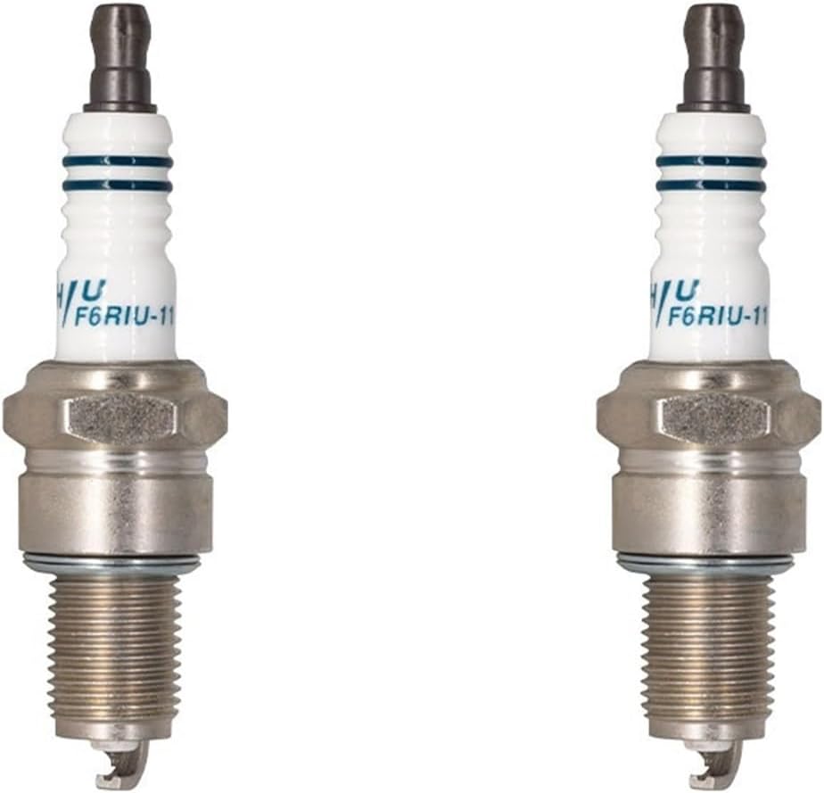 Iridium Spark Plug Candels F6RIU-11 Replace(4 pieces F6RIU-11)