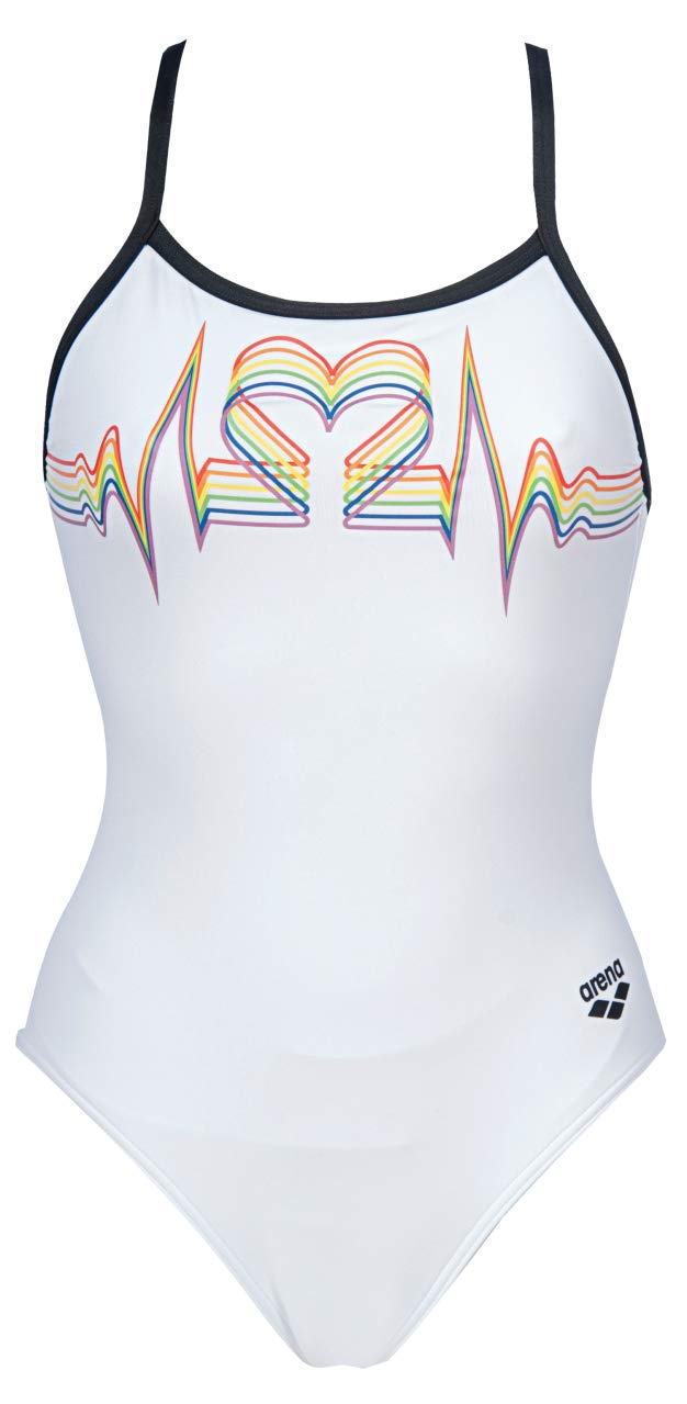 ARENA Women's Country Flags Light Drop Back One Piece Swim Suit