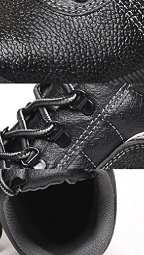 NiSeng Uomo Stivali Impermeabili di Sicurezza