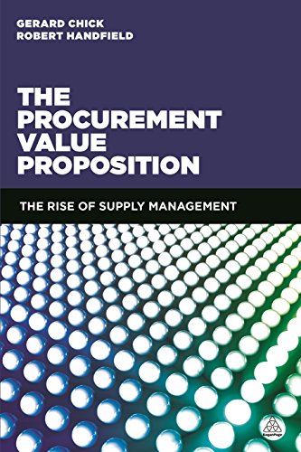 livre The Procurement Value Proposition