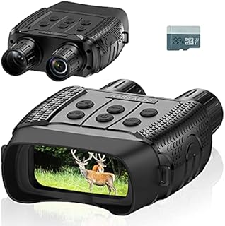 Night Vision Goggles,Digital Infrared Night Vision Binoculars for Complete Darkness,with Taking HD Photo & 980P Video for Viewing 984FT/300m, 2.31