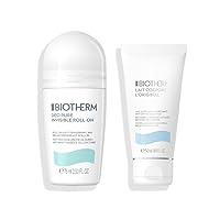 BIOTHERM Deo Pure Invisible Roll-On + Lait Corporel Body Milk Travel Size