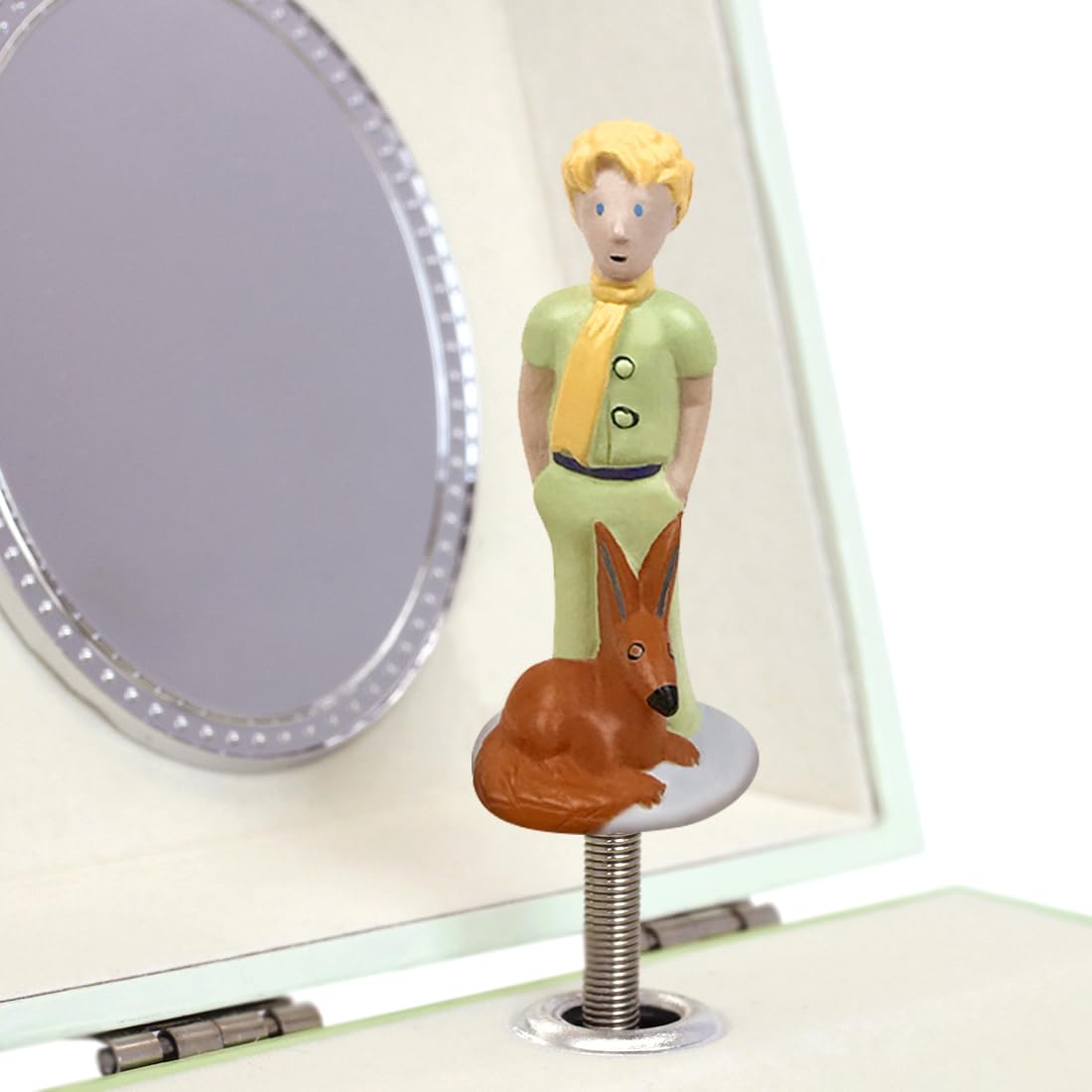 Trousselier Joyero Musical El Principito Saint Exupéry Caja Tesoros Verde Fosforescente Música La Valse d'Amélie Poulain