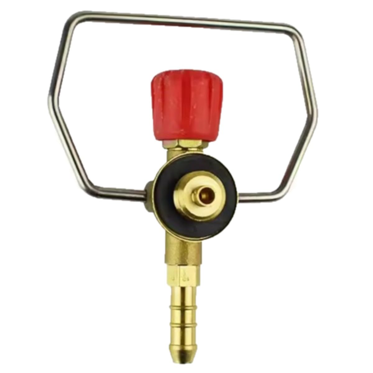 Válvula de cilindro de gas de camping con mango para cilindros de butano 901, 904 y 907 Campingas