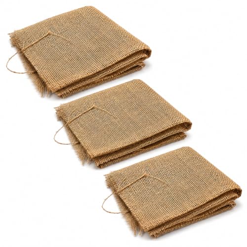 Aquacadabra Hessian Pond Plant Basket Liners 60 x 60cm Squares (Pack of 3)